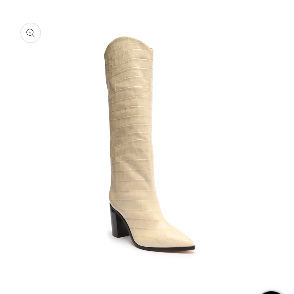 SCHUTZ maryana crocodile boots !!!
